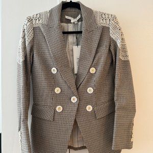 Veronica Beard Dickey Grey Faithon Blazer